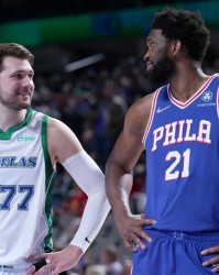  东契奇三双数追平魔术师约翰逊  