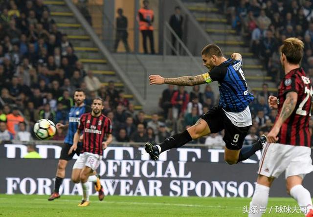  国米锋霸戴帽打破进球荒  